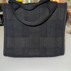 Forever 21 Black Woven Shoulder Bag